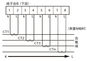 如使用改進型，還可利用第四個CT測量N相。